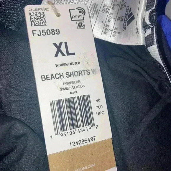 ADIDAS PERFORMANCE BEACH SWIM SHORTS SIZE XL - Picture 7 of 11